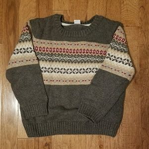 Janie & Jack Boys Fair Isle Sweater